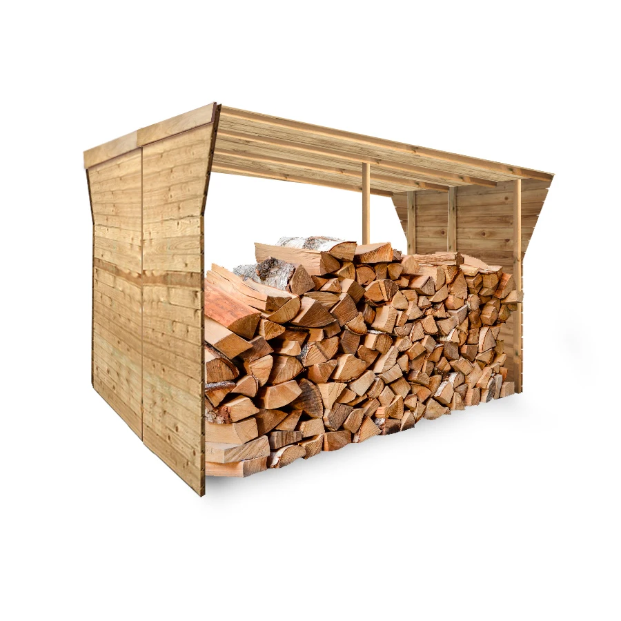 Abri bûches – 10 stères – EMABRI-AB10