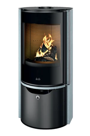 Poêle à bois – EGUZKI SERPENTINE – Deville