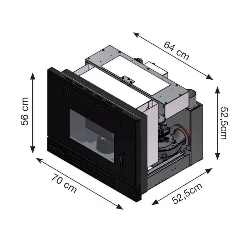 Insert à granulés METTI 8 – Invicta – Image 2