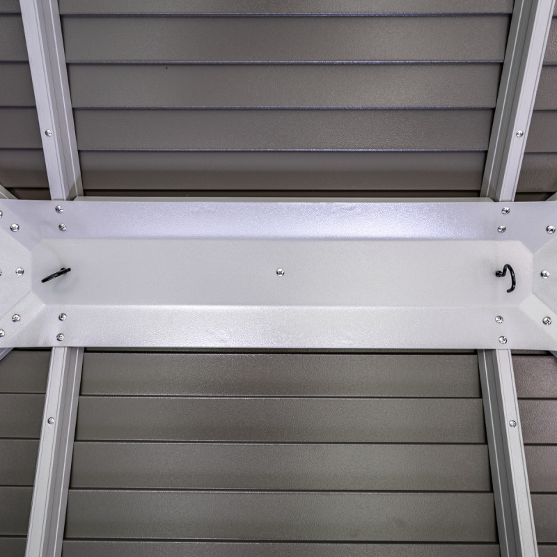 Pavillon Striano 362x427cm en aluminium et acier galvanisé avec moustiquaires – SOJAG – Image 17