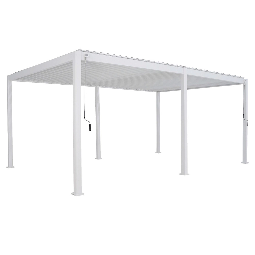 Pergola autoportante Evora grand modèle en aluminium