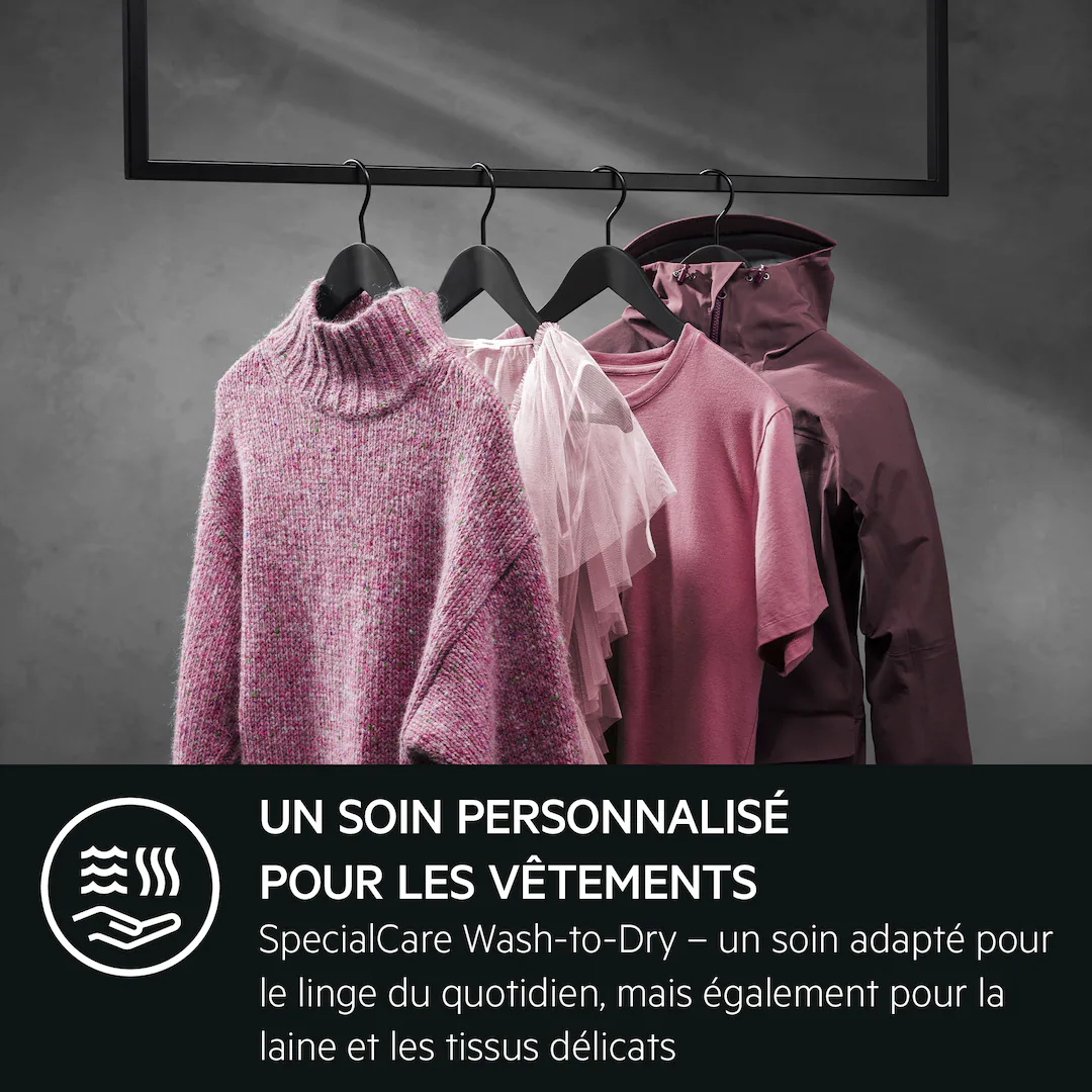 9000 AbsoluteCare® - Lave-linge séchant Pompe à chaleur 10 kg – Image 8